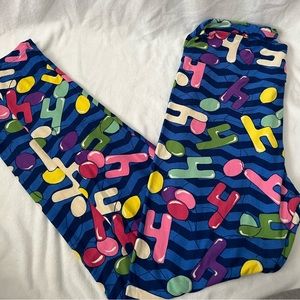 LuLaRoe leggings, balloon Pattern